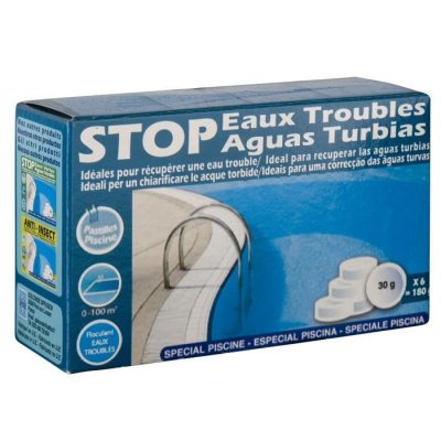 MARQUE INCONNUE Gre 90143 - Stop Eaux Troubles, Bo&icirc;te de 6 Pastilles de 30 g