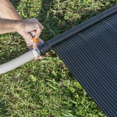 GRE Gr&eacute; Chauffage solaire  pour piscine jusqu&rsquo;&agrave; 20 m3