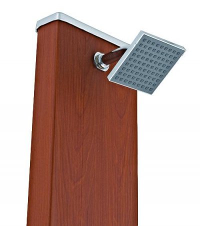GRE ACCESSORIES GR&Eacute; - Douche solaire Gre effet bois avec rservoir de 32 litres