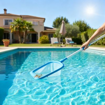 BLOOMA GR&Eacute; - Gre Pools Epuisette de surface professionnelle