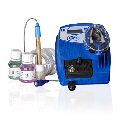 GRE  Pools Ph Controller With Peristaltic Pump For Inground Pool Bleu