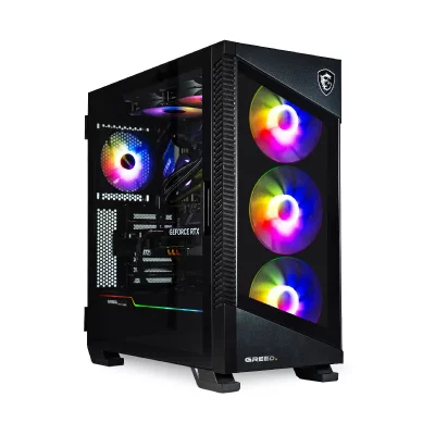 GREED  - MK5 Pro - Gaming PC - AMD Ryzen 7 7800X3D - RTX 5080 - 32GO DDR5 - Watercool