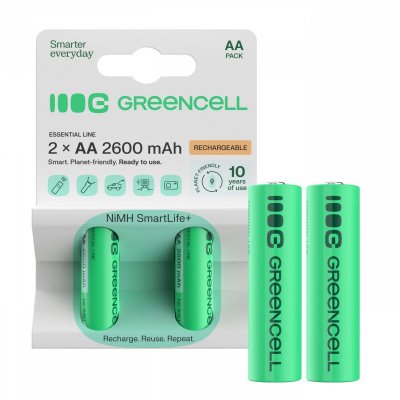 GREEN CELL  GR05 pile domestique Batterie rechargeable AA Hybrides GR05