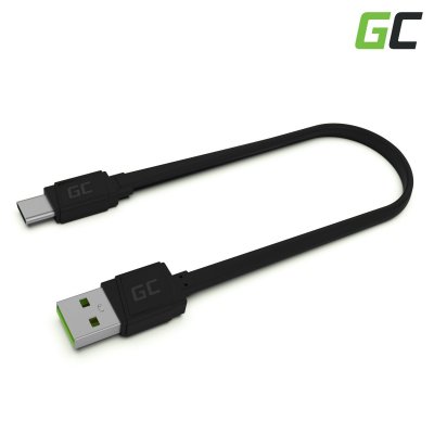 GREEN CELL  KABGC03 c&acirc;ble USB 0,25 m USB A USB C Noir KABGC03