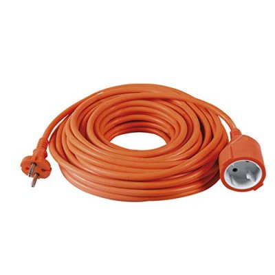 PROVENCE OUTILLAGE GREENGERS Rallonge &eacute;lectrique de jardin 20 m 2x1.5 mm&sup2;