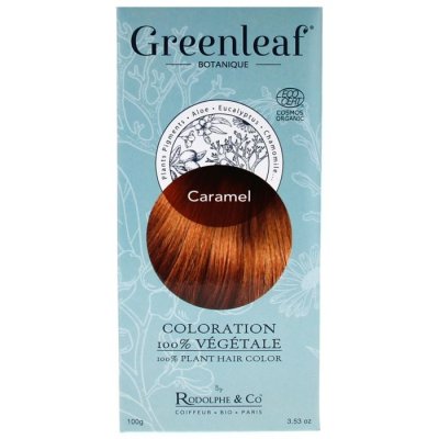 GREEN LEAF GreenLeaf Botanique Coloration 100 % V&eacute;g&eacute;tale Bio Caramel 100g