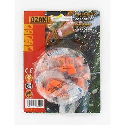 GENERIQUE Greenstar 10290 Lot de 10 Paires de bouchons anti-bruit en Polyur&eacute;thane