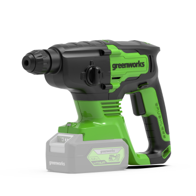 GREENWORKS  Marteau perforateur sans balai 4 en 1 24 V 2 J