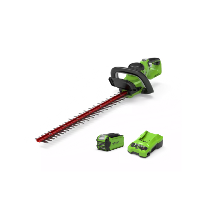 GREENWORKS  - Taille-haie Sans Fil  40v Avec Batterie Et Chargeur