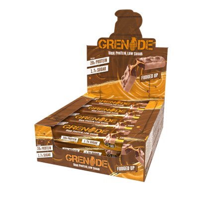 GRENADE  Barre Carb Killa 12 x 60g Chocolate Fudge - Barres prot&eacute;in&eacute;es