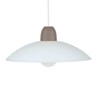 TOSEL Grenoble suspension verre 42x42x90 cm taupe