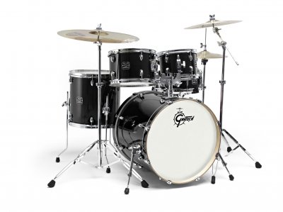 GRETSCH  Drums Ge2-E605tk-Bk Ge2 Energy Kit De Batterie Noir
