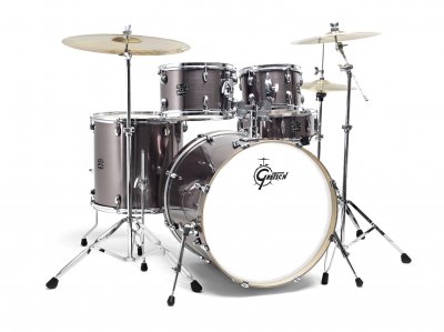 GRETSCH DRUMS  GE2-E825TK-GS GE2 Energy kit de batterie gris