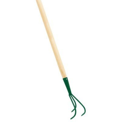 CAPVERT Griffe piocheuse 3 dents 9cm emmanch&eacute;