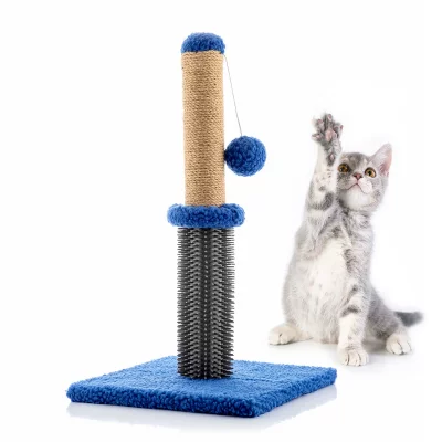 INNOVAGOODS Griffoir Massant avec Balle pour Chat Miausage 