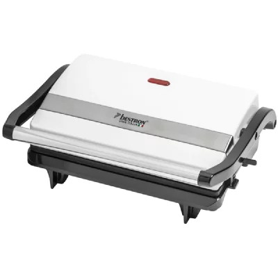 BESTRON Gril de panini blanc 700 w apm123w