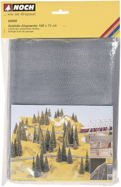 NOCH Grillage aluminium pour constructions paysages