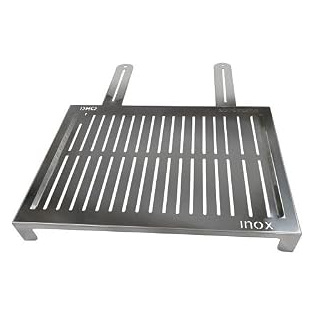 DON HIERRO Grille barbecue en acier inoxydable, grande, sp&eacute;ciale cuisson poisson, abrasame 