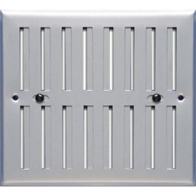 AUTOGYRE Grille da&eacute;ration plates - grilles m&eacute;talliques r&eacute;glables 190 x 168 mm
