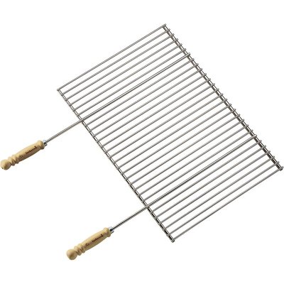 BARBECOOK Grille de barbecue professionnelle 70 x 40 cm -  - Argent
