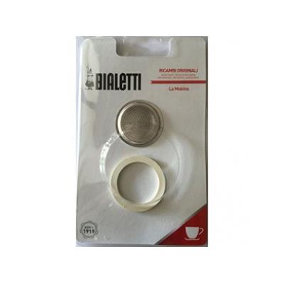 BIALETTI Grille Micro-Filtre + 1 joints pour Mokina 1 tasse R&eacute;f. 0800000
