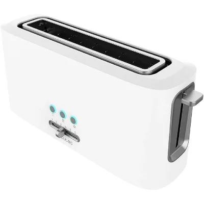 CECOTEC Grille-pain 1 fente longue 980W Blanc