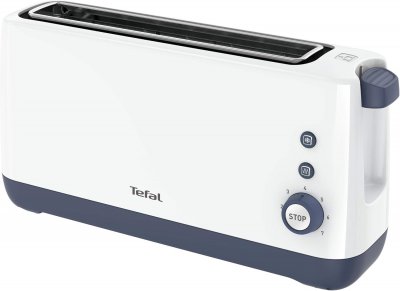 TEFAL Grille-pain 1 Fente Longue Blanc 850W