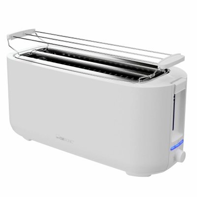 CLATRONIC Grille pain 2 fentes 1400W Blanc  TA3802-Blanc