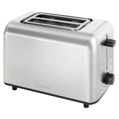 BOMANN Grille-pain 2 Fentes Acier Inoxydable  Ta6080cb-inox