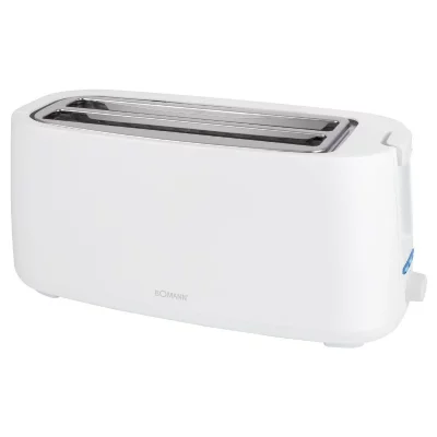 BOMANN Grille-pain 2 fentes Blanc 1400W  TA6070CB-Blanc