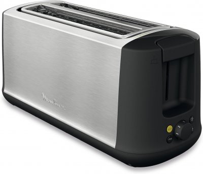 MOULINEX Grille-pain 2 Longues Fentes Inox 1700w