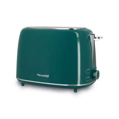 MENASTYL Grille Pain 2 Tranches Bleu Canard Retro - 
