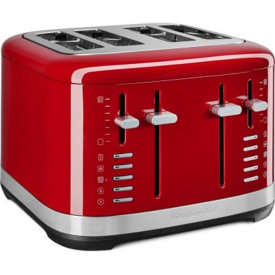 KITCHENAID GRILLE-PAIN 4 TRANCHES  5KMT4109EER - Rouge empire
