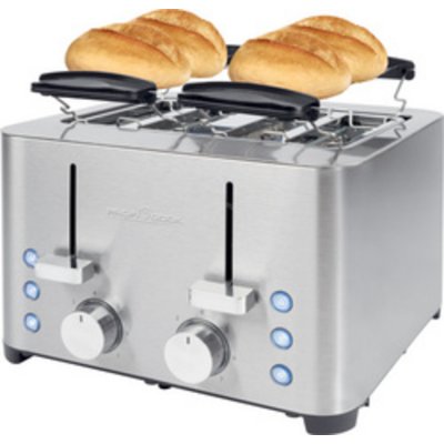 PROFICOOK Grille-pain 4 tranches PC-TA 1252, acier inox
