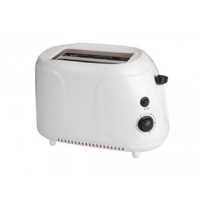 GENERIQUE Grille-pain &agrave; 2 orifices blanc 750W - Accessoire pas cher pour toast, pain petit d&eacute;jeun&eacute;