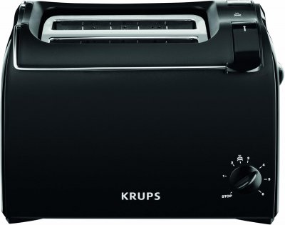 KRUPS Grille Pain Avec 2 Fentes 700w Noir