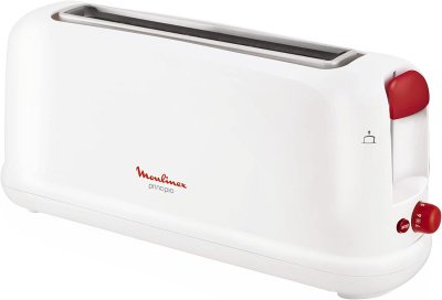 MOULINEX Grille-pain Blanc 1 Fente Longue 1000W