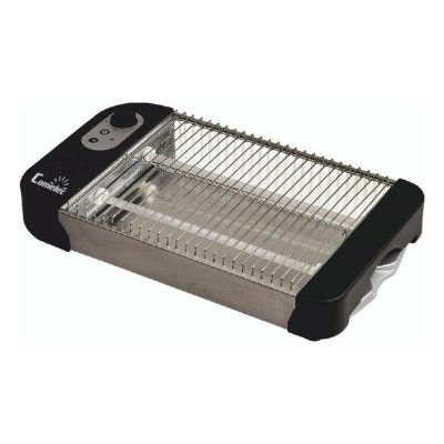 COMELEC Grille-pain  TP-712/7012 600W Noir Acier inoxydable 