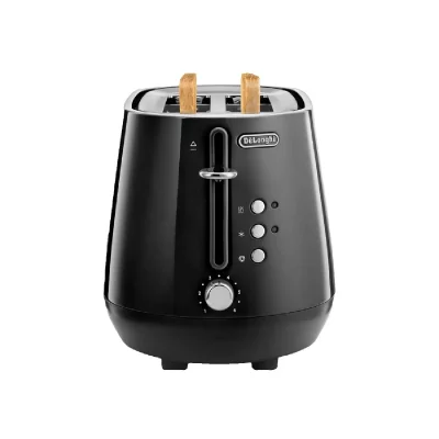 DELONGHI Grille-pain  Eclettica CTY2103.BK - 900 W, noir