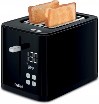 TEFAL Grille-pain Digital 2 Fentes 850w Noir