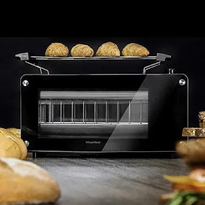 CECOTEC Grille pain &eacute;lectrique une longue fente 1260w gris noir