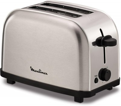 MOULINEX Grille-pain Inox Classique 2 Fentes 700W