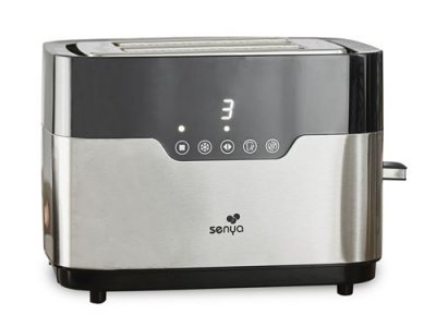 SENYA Grille-pain inox tactile ""smart toaster