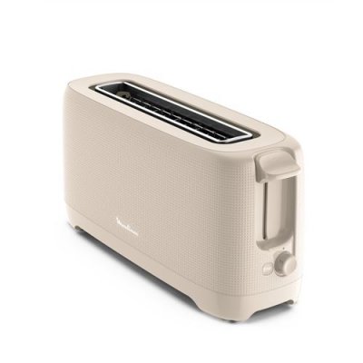MOULINEX Grille-pain Longue fente  Morning LS2M0B10 1000 W Gris Chaud