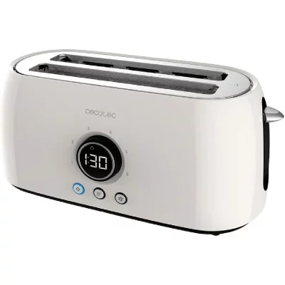 CECOTEC Grille-pain Num&eacute;rique 1500W 2 Fentes Longues