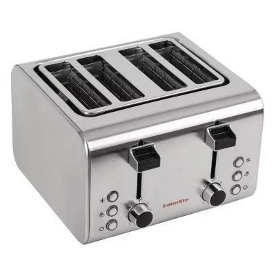 CATERLITE Grille Pain Professionnel Inox - 4 Tranches -  
