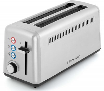 RIVIERA & BAR Grille-pain  QGP480 Inox 2 fentes