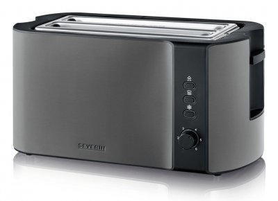 SEVERIN Grille-pain -  - 9341 - Acier inoxydable - 2 tranches - Noir