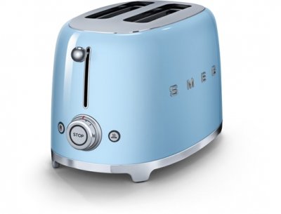 SMEG Grille pain  TSF01PBEU BLEU AZUR