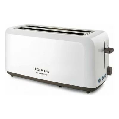 TAURUS Grille-pain  My Toast Duplo 1450W Blanc 